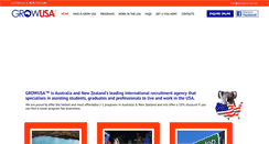Desktop Screenshot of growusa.com.au
